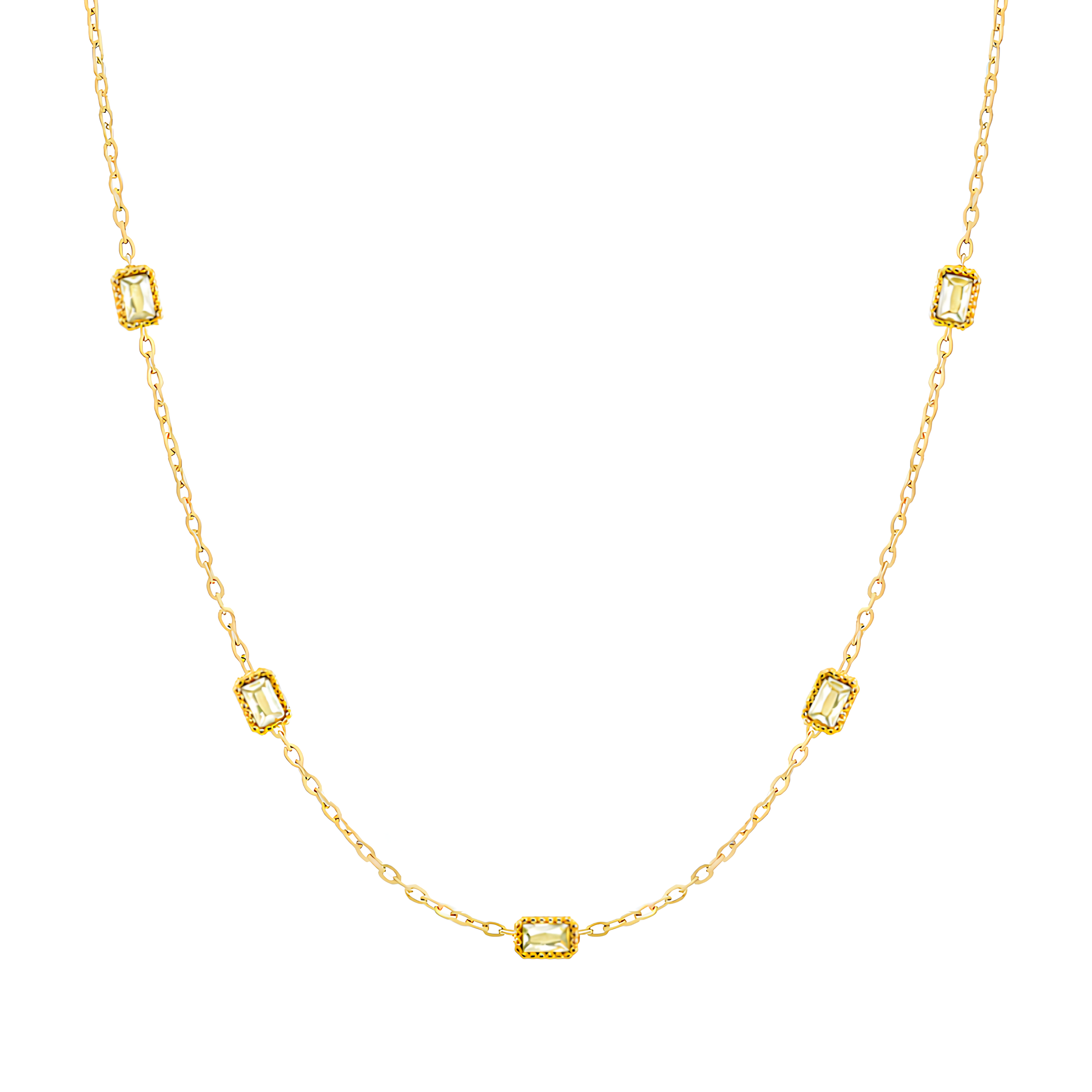 Aurora Crystal Necklace