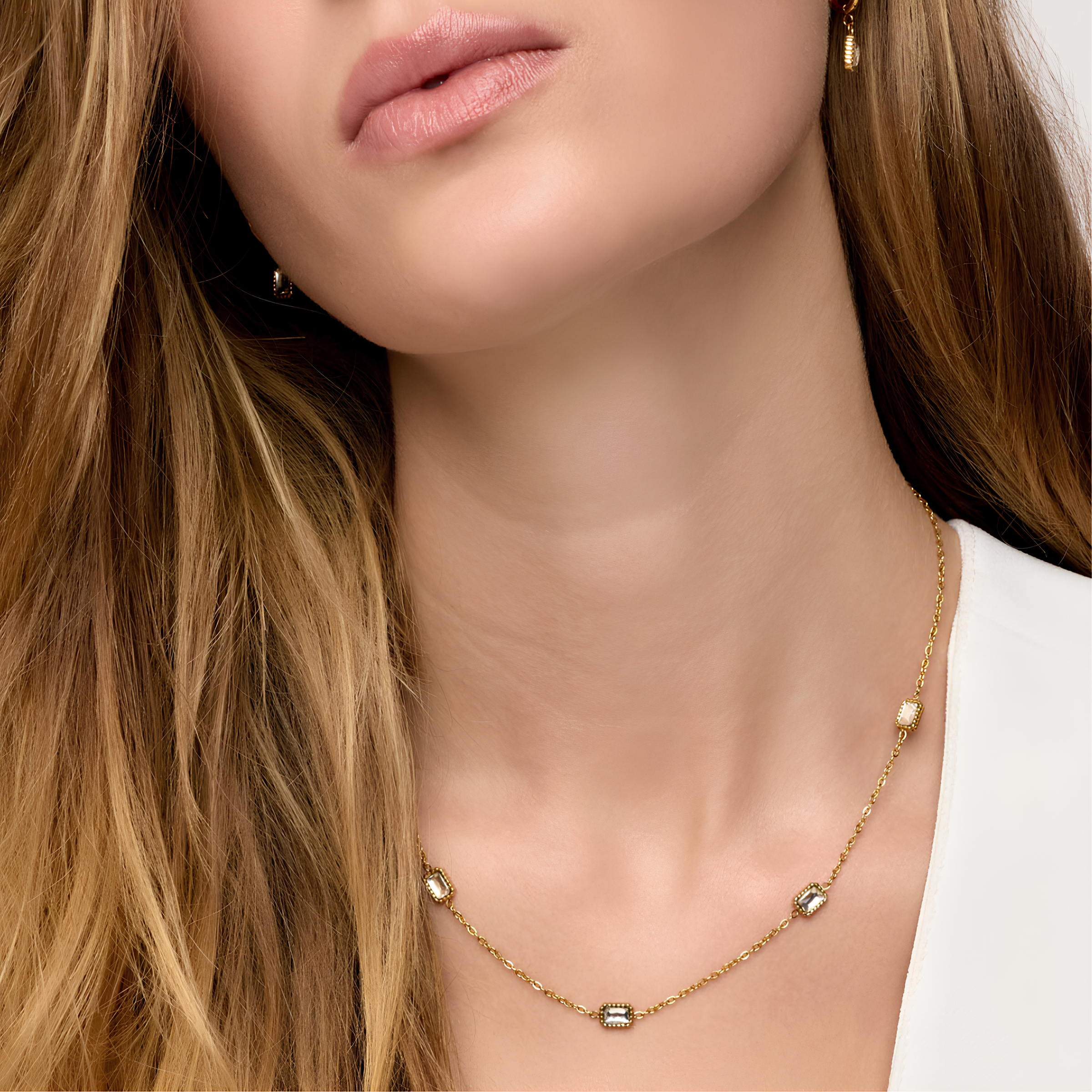 Aurora Crystal Necklace