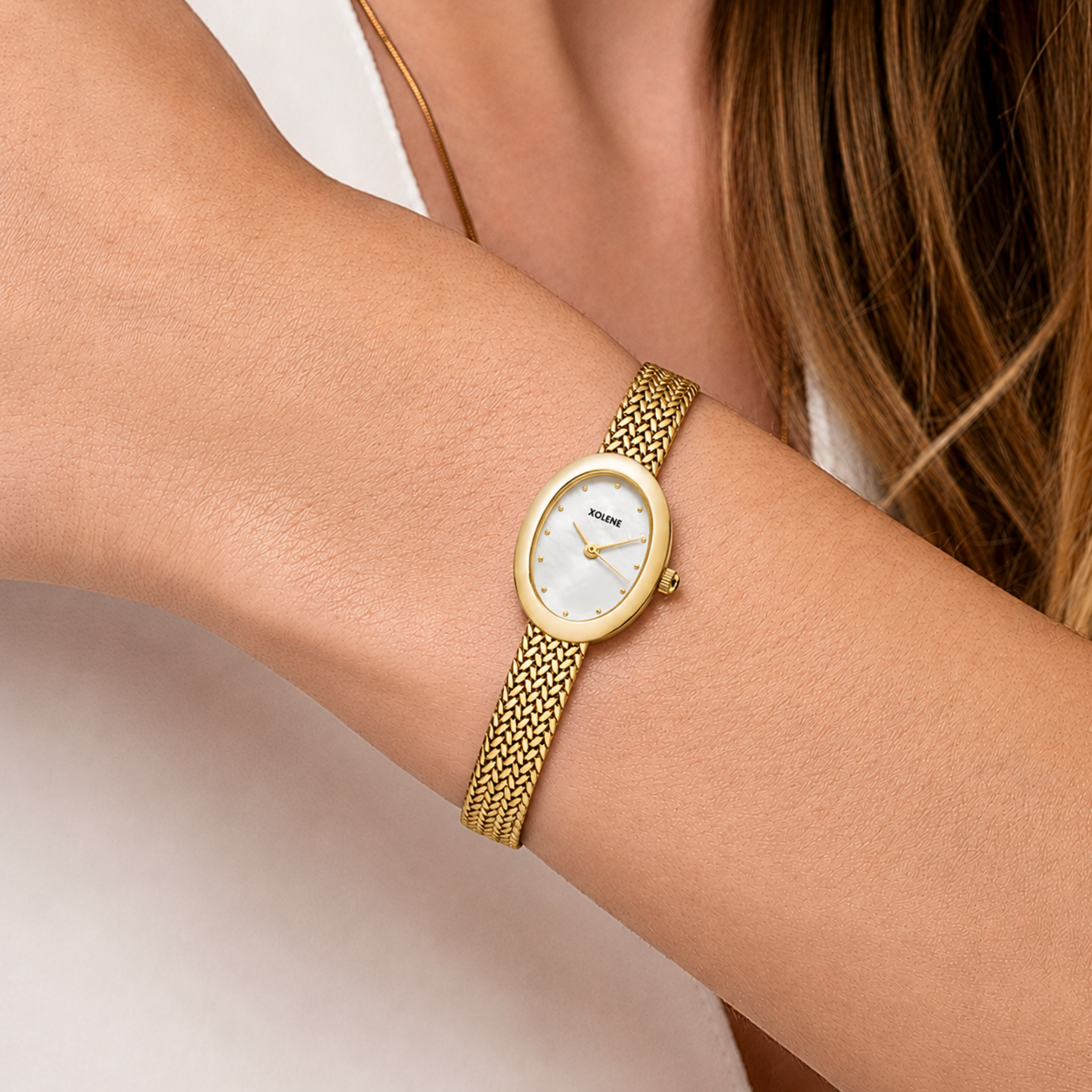 Celestia Mesh Watch