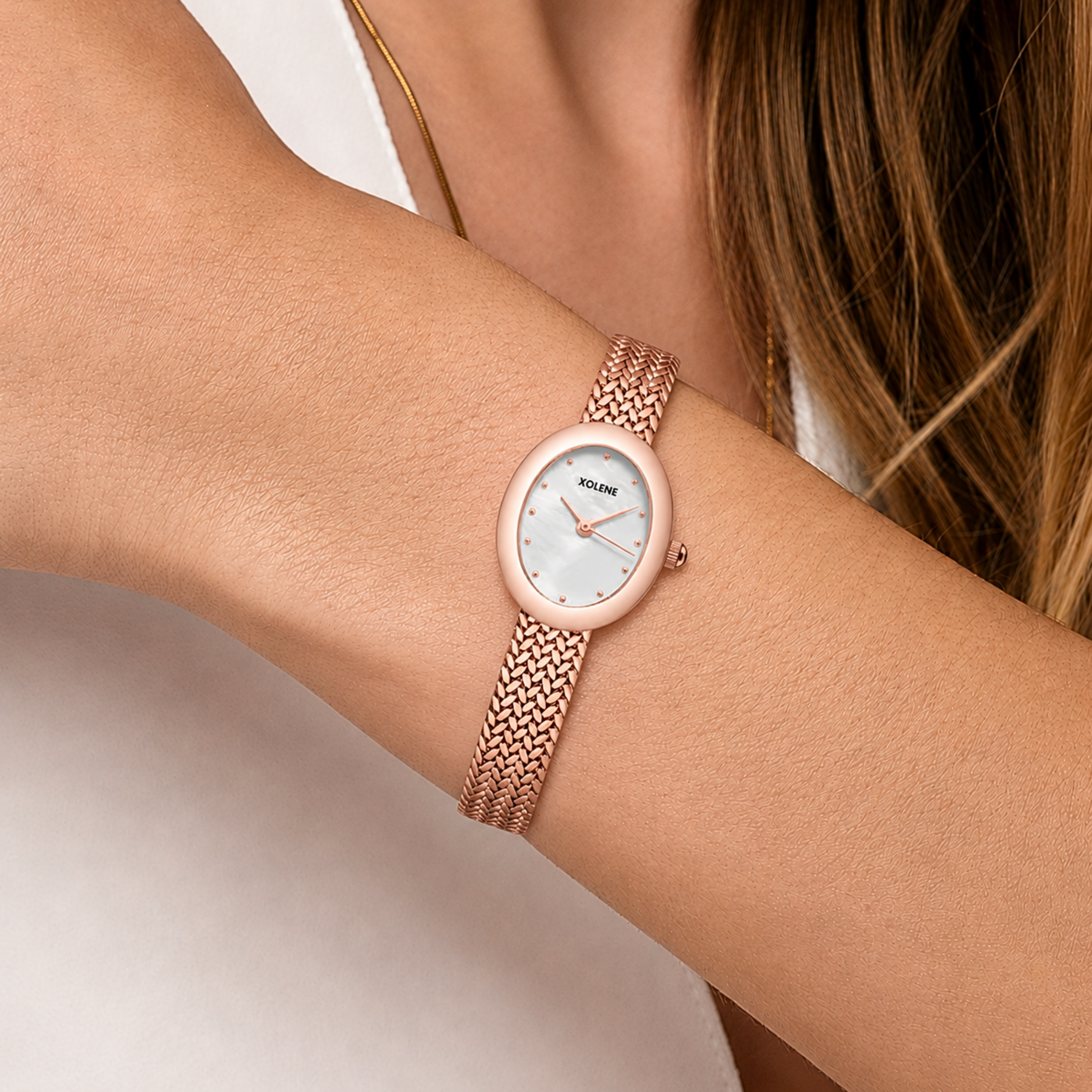 Celestia Mesh Watch