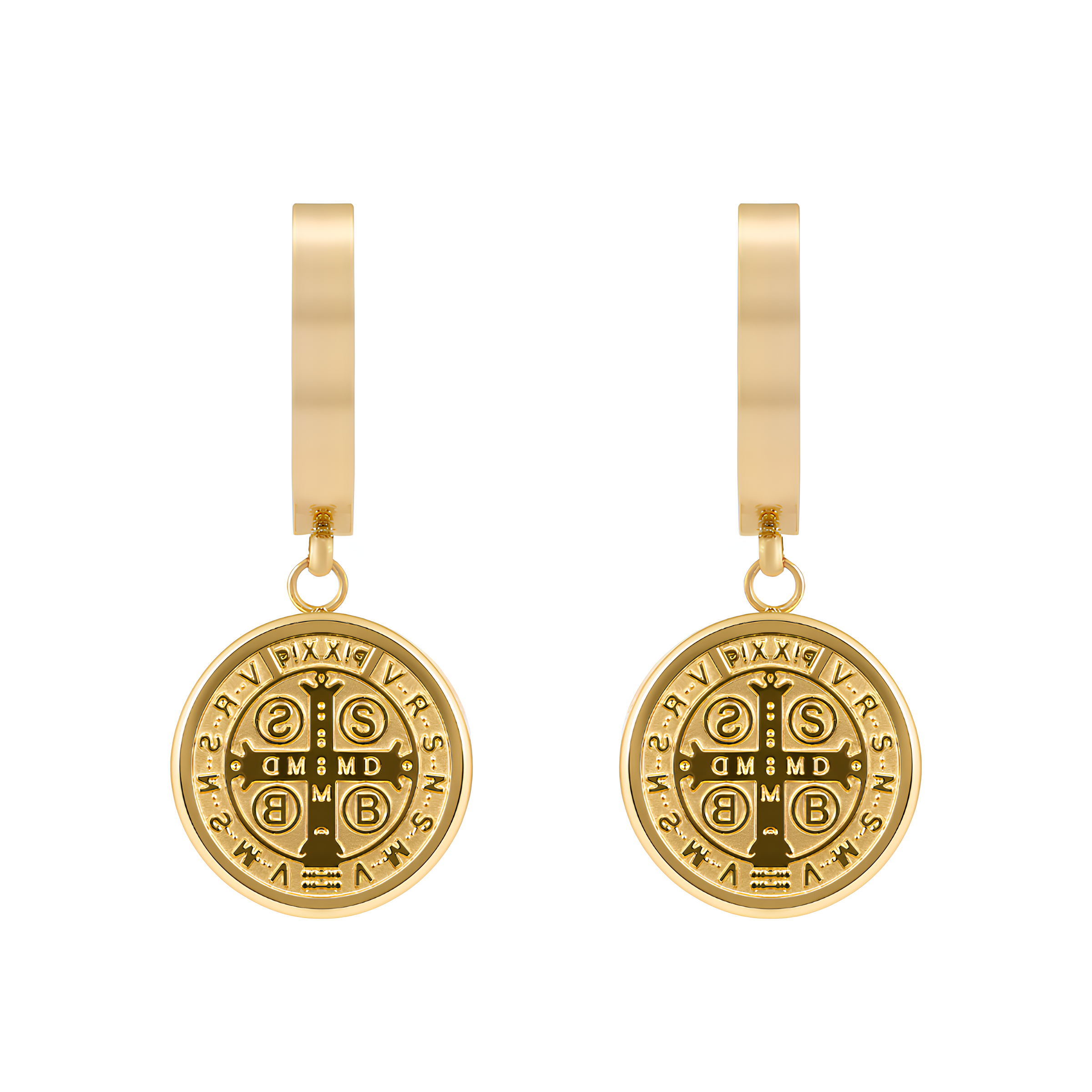 Saint Benedict Earrings