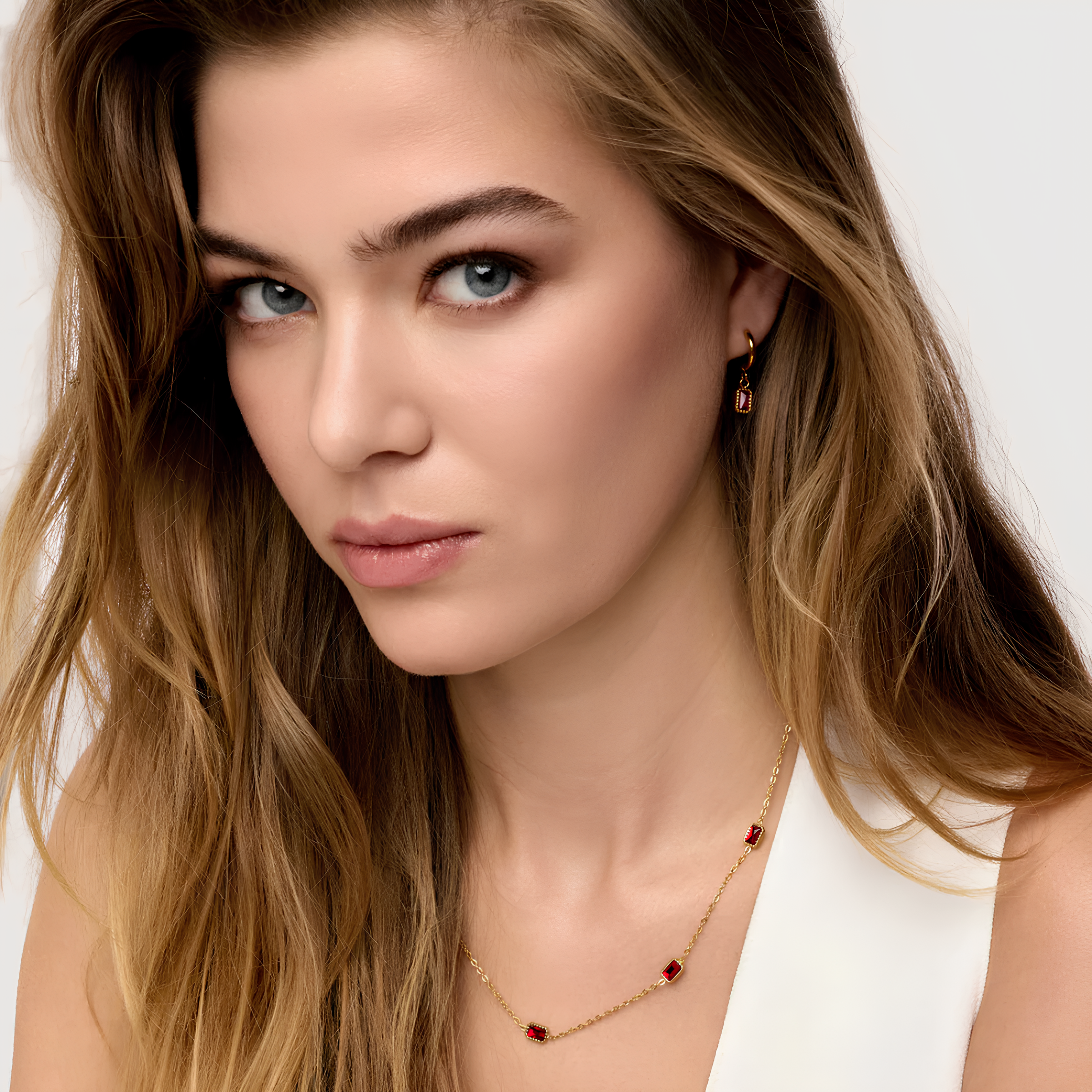 Aurora Crystal Necklace