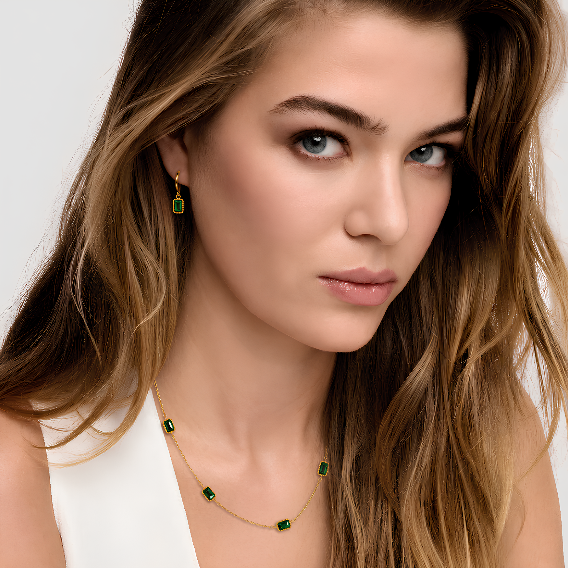 Aurora Crystal Necklace