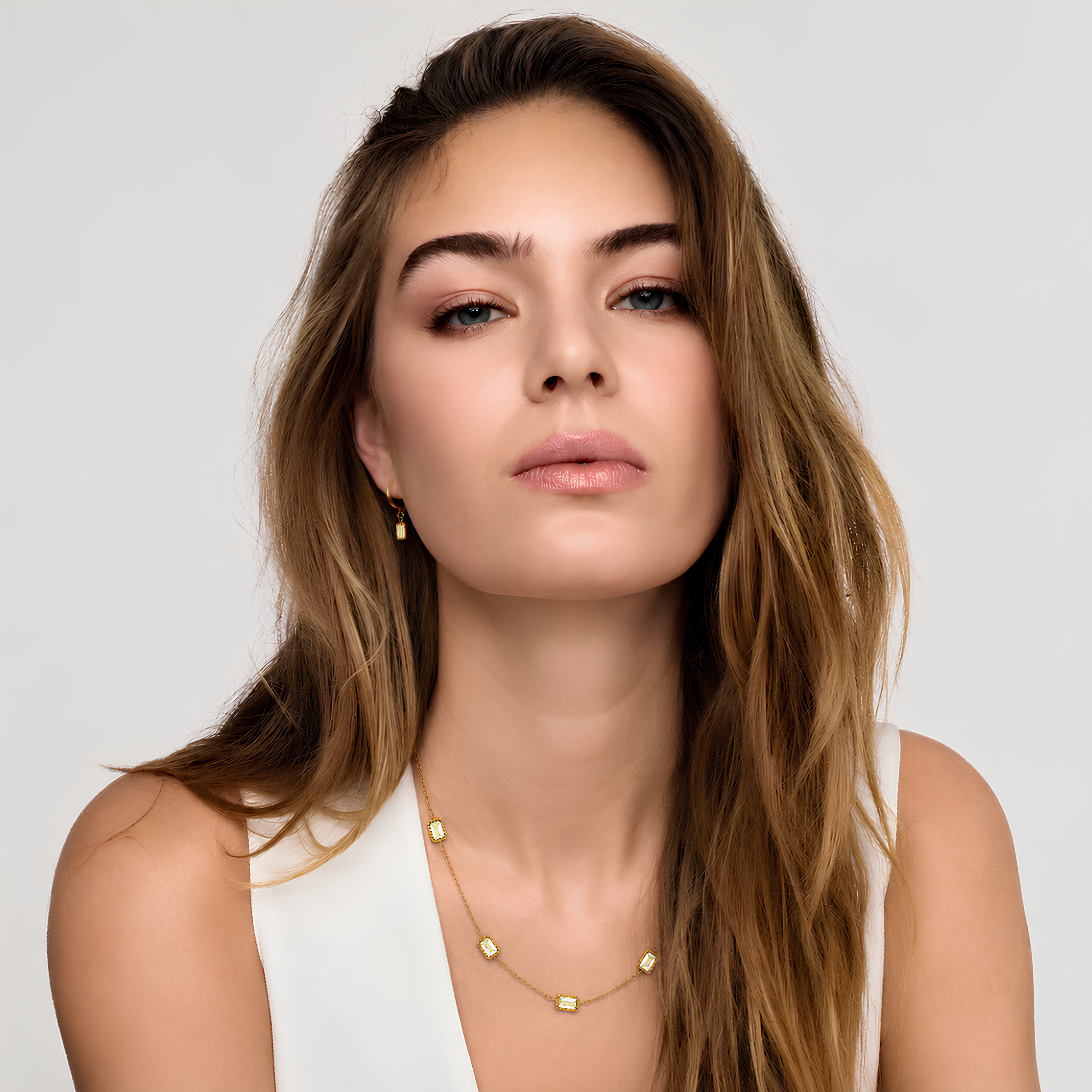 Aurora Crystal Necklace