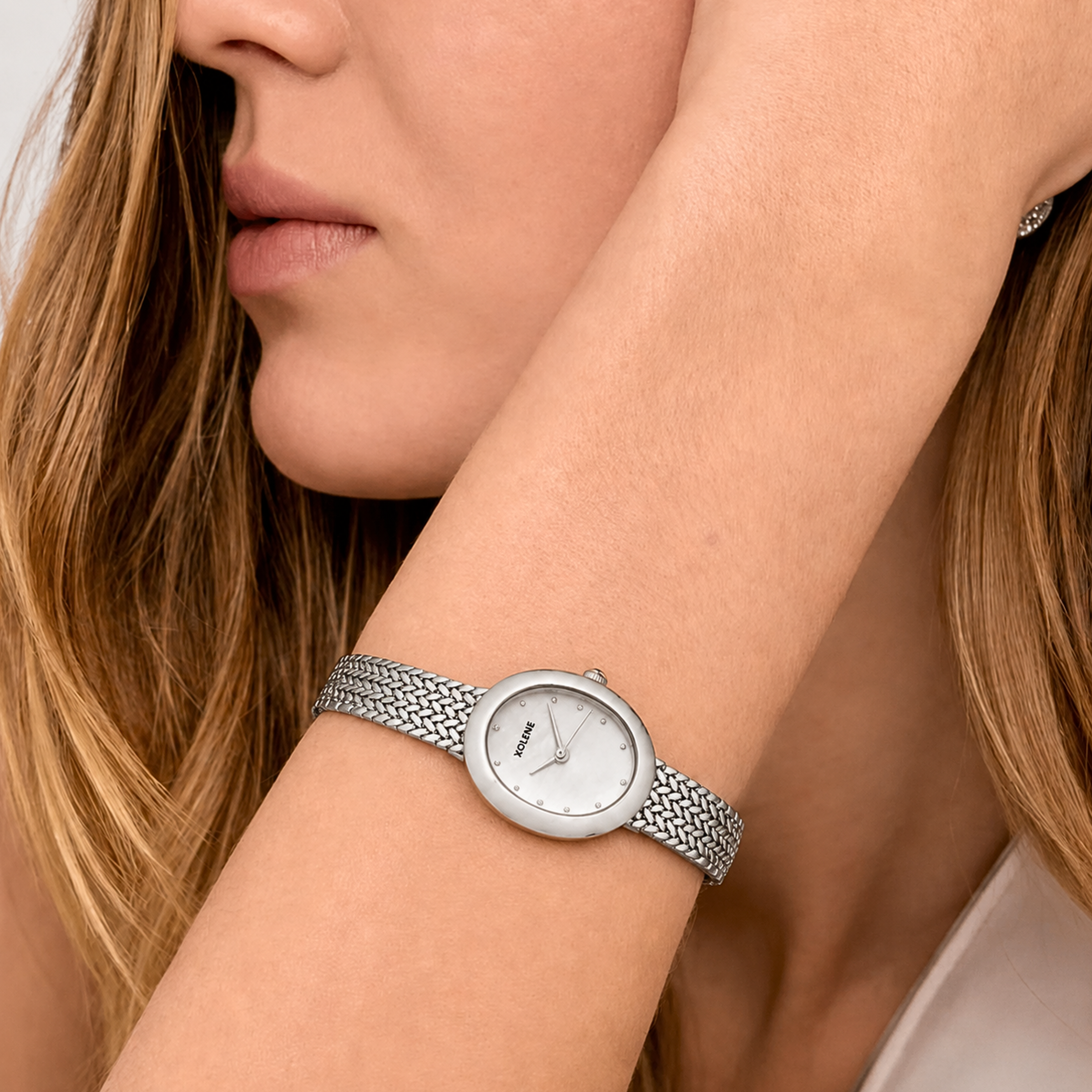 Celestia Mesh Watch