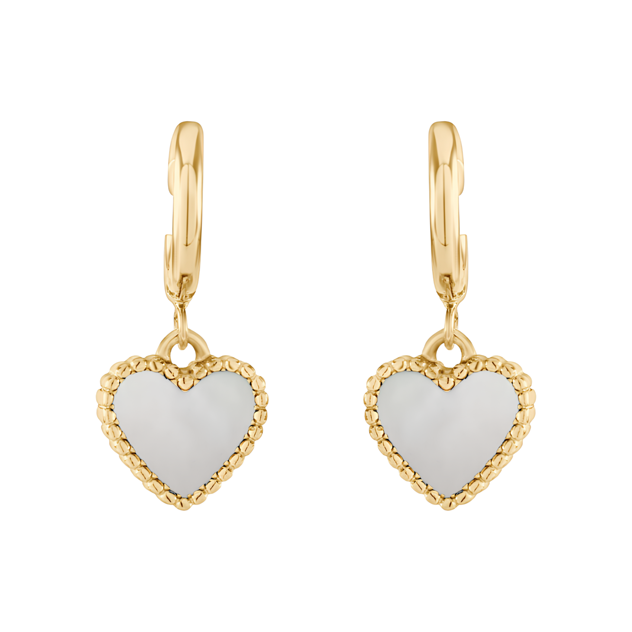 Obsidian Heart Earrings