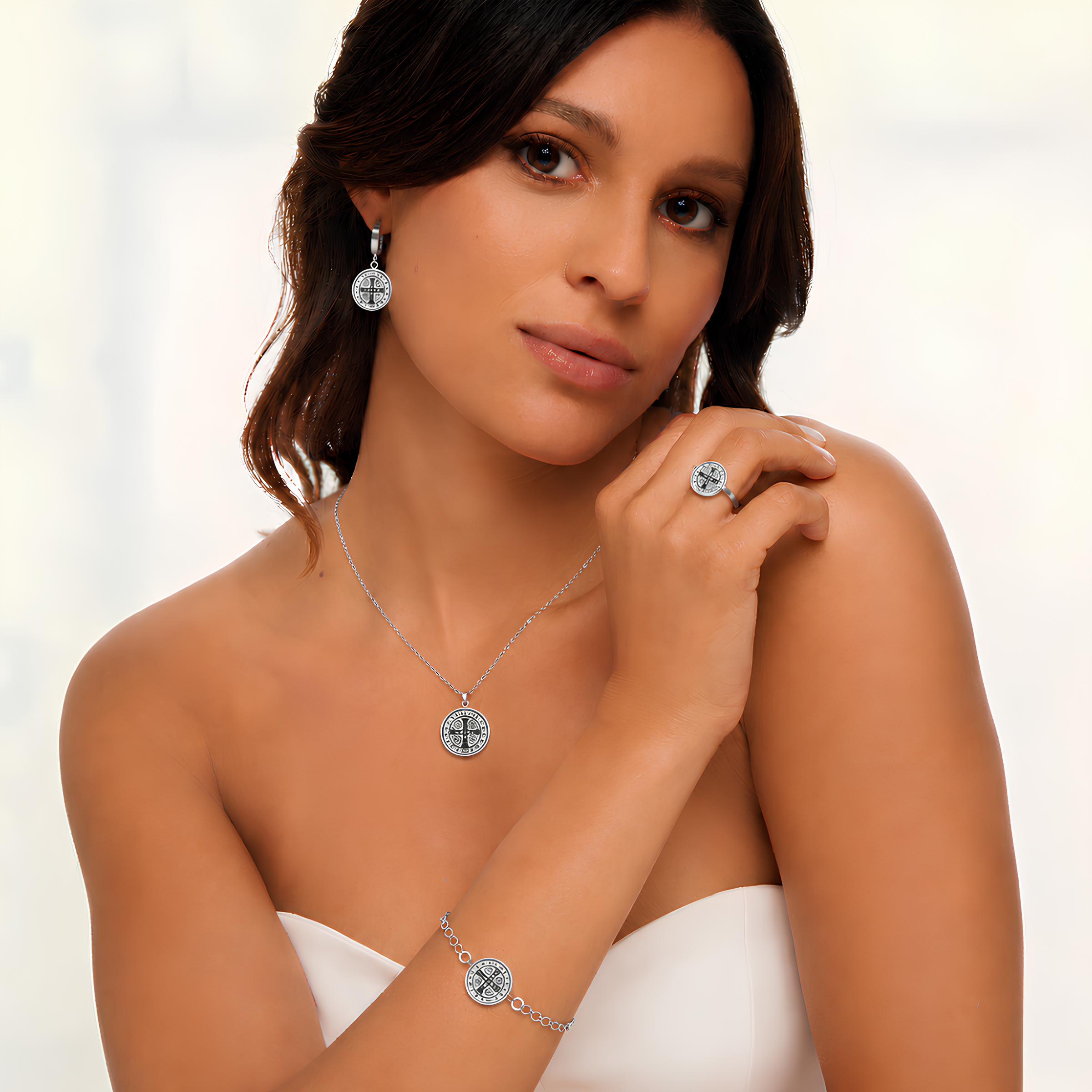Saint Benedict Necklace